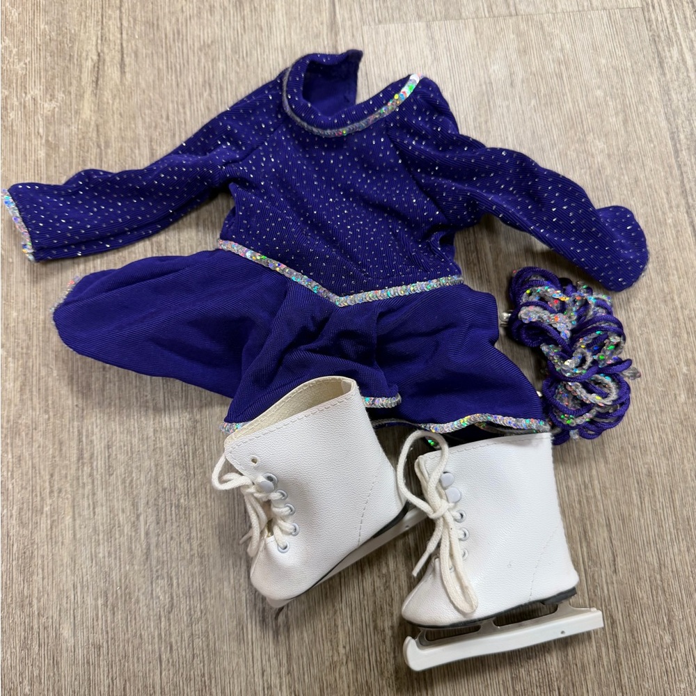 American Girl Doll Ice Skating Costume